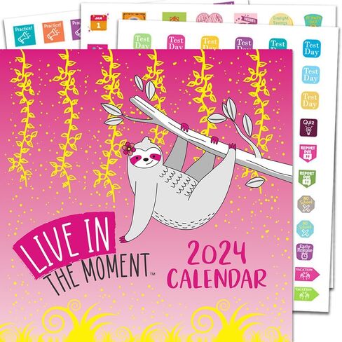 Life is a Doodle Kids Calendar for Fun & Creative Days - Our Unicorn Toddler Calendar Helps Kids Build Organizing Habits - My Daily Calendar Created for Kids Everyday Fun in Saudi Arabia