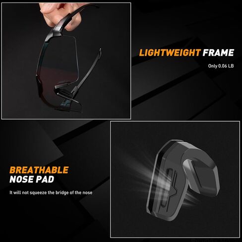 نظارات ركوب الدراجات فوتوكروميك للرجال والنساء نظارات رياضية UV400 للشباب نظارات مقاومة للرياح للجولف البيسبول in Kuwait