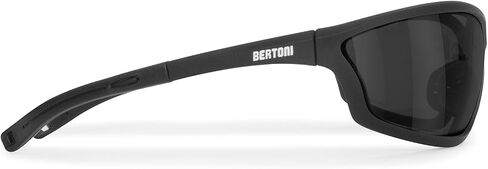 Bertoni Sports Safety Sunglasses with Optical Adaptor 100% UV Protection Windproof Antifog Lens AF100 Italy in Saudi Arabia