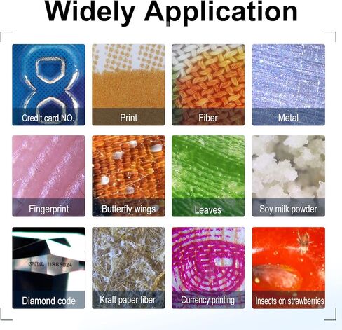 مجهر هاتف 200X مع عدسة CPL، ملحقات مجهر رقمي للهاتف الذكي بجيب صغير متوافقة مع معظم الهواتف، مجهر مكبر مع ضوء LED، هدية للأطفال البالغين in Kuwait