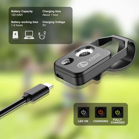 مجهر هاتف 200X مع عدسة CPL، ملحقات مجهر رقمي للهاتف الذكي بجيب صغير متوافقة مع معظم الهواتف، مجهر مكبر مع ضوء LED، هدية للأطفال البالغين in Kuwait