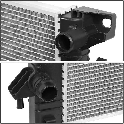 DNA Motoring OEM-RA-13045 Factory Style Aluminum Cooling Radiator replacement Compatible with 07-08 Expedition/Navigator, 31-1/2" W X 16-7/16" H X 1-1/4" D, 1-3/4" Inlet, 1-3/4" Outlet in Saudi Arabia
