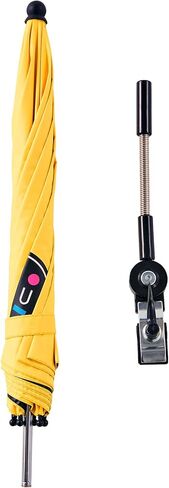 Maui and Sons Shadella Beach Umbrella for Chair, Strollers, Wheelchairs, Golf Caddy UV protection 50+ 180-degree Rotation in Kuwait