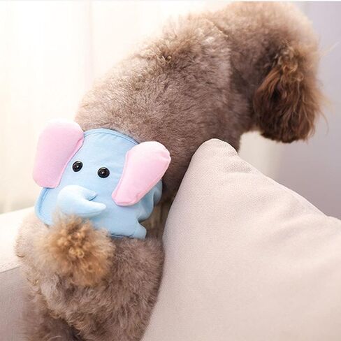 Dog Diaper, Male Dog Belly Bands Physiological Pants Washable Reusable Soft Puppy Nappies Wraps for Small Dogs (S, Bee) in Saudi Arabia