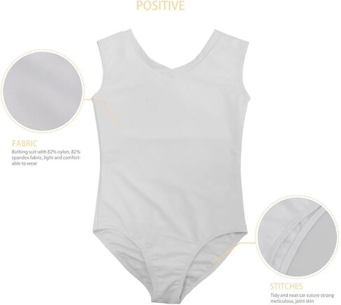 Pzuqiu Girls Cartoon Pattern One-Piece Swimsuits Sport Racer Swimwear Beach Bathing Suit, Size 5-14 in Saudi Arabia