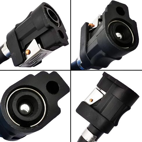 Automotive-leader Fuel Line Assembly Hand Pump Fuel Pump Rubber & Aluminum Motorcycle Hand Primer Pump Fits for Boats/RVs/Tractors/Caravans 6mm 1/4" in Saudi Arabia