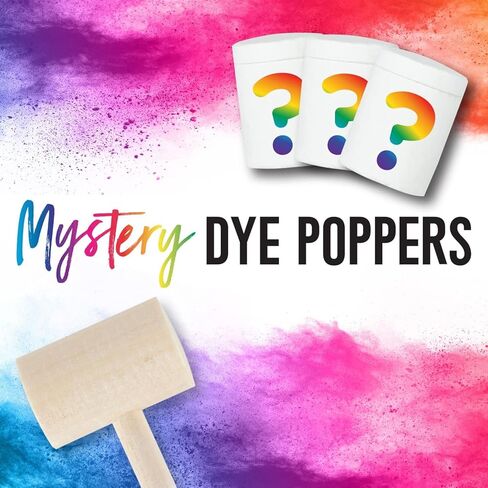 8 Mystery Dye Poppers, DIY Tie Dye in Kuwait