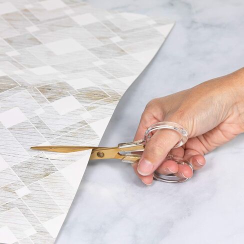 Staple & Stick | Stationery & Desk Accessories | Scissors, Staple Remover & Ruler Set | Rose Gold & Clear Acrylic Lucite | Office Desk Accessories | Office Gift Set in Saudi Arabia