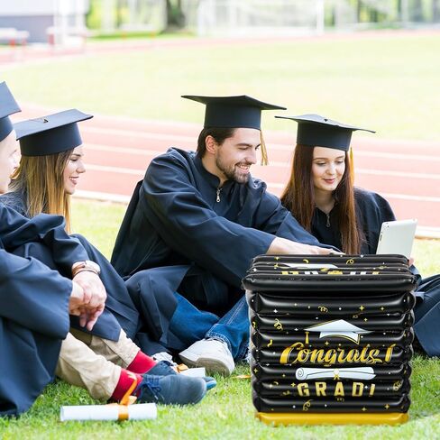Graduation Inflatable Cooler Beverage Cooler Box 18'' x 18'' Keep up to 90 Bottle Drinks Cold Class of 2024 Graduation Decorations Inflatable Cooler for Graduation Party Supplies in Saudi Arabia