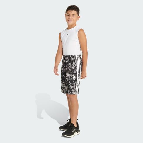adidas Boys' Toddler Aeroready Elastic Waistband Camo Shorts in Saudi Arabia