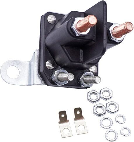 Lawn Tractor Starter Solenoid MIU10981 782-1201-210-20 Compatible with John Deere X300 X304 X320 X360 Blade 44 Deck 42 in Saudi Arabia