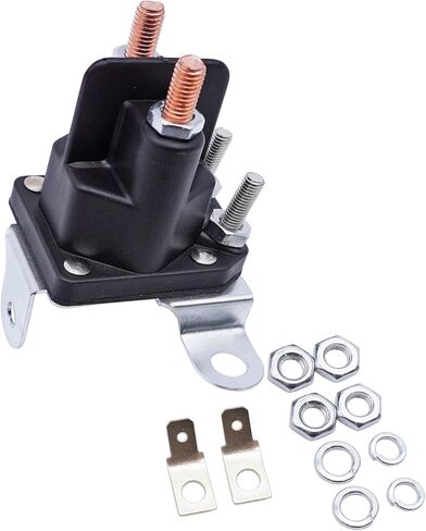 Lawn Tractor Starter Solenoid MIU10981 782-1201-210-20 Compatible with John Deere X300 X304 X320 X360 Blade 44 Deck 42 in Saudi Arabia