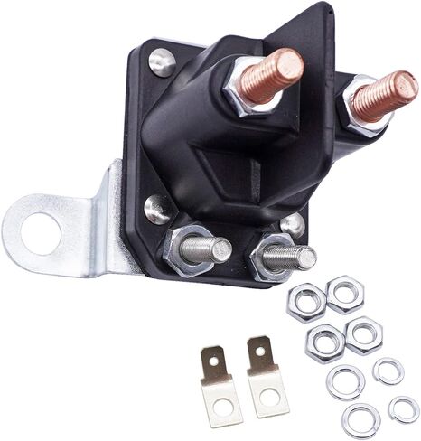 Lawn Tractor Starter Solenoid MIU10981 782-1201-210-20 Compatible with John Deere X300 X304 X320 X360 Blade 44 Deck 42 in Saudi Arabia
