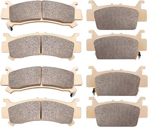 Brake Pads Replacement for Honda Pioneer 1000 1000-5 2016-2021 Talon 1000R 1000X 2019-2021 SXS 1000 M3 Pioneer 2016-2020 06451-HL4-A01 06452-HL4-A01 06431-HL4-A01 06432-HL4-A01 in Saudi Arabia