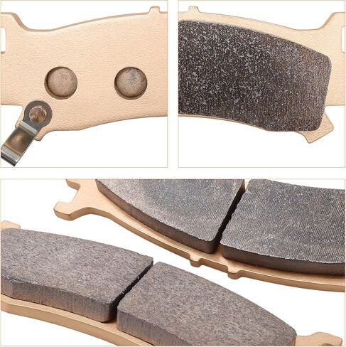 Brake Pads Replacement for Honda Pioneer 1000 1000-5 2016-2021 Talon 1000R 1000X 2019-2021 SXS 1000 M3 Pioneer 2016-2020 06451-HL4-A01 06452-HL4-A01 06431-HL4-A01 06432-HL4-A01 in Saudi Arabia