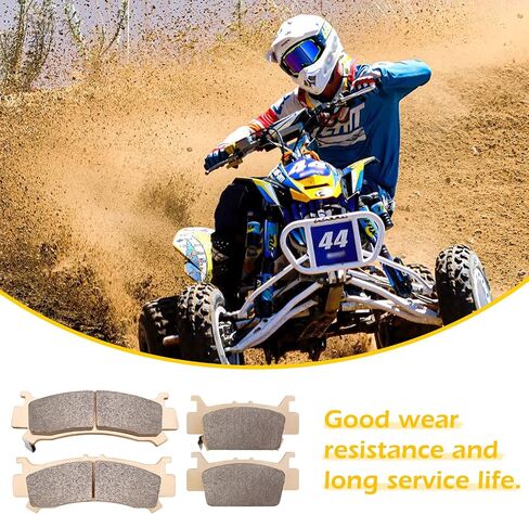 Brake Pads Replacement for Honda Pioneer 1000 1000-5 2016-2021 Talon 1000R 1000X 2019-2021 SXS 1000 M3 Pioneer 2016-2020 06451-HL4-A01 06452-HL4-A01 06431-HL4-A01 06432-HL4-A01 in Saudi Arabia