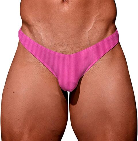 Men's Low Waist Thongs Solid G-String Underwear in Kuwait