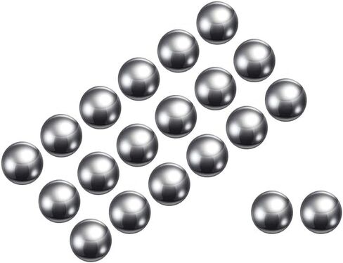 Kozelo 10000pcs Precision Balls - [0.8mm] Carbon Steel for Bearings Valves Use, Solid in Saudi Arabia