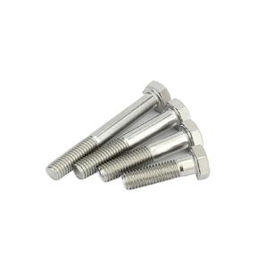M6 M8 M10 M12 M14 M16 DIN931 A4-70 316 Stainless Steel Half Thread External Hex Hexagon Head Screw Bolt(2PCS M16_130MM_316 Stainless Steel) in Saudi Arabia