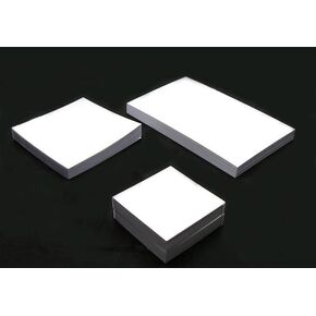 SDent® 1 Box = 10 Books Dental Oral Mixing Paper Nail Painting Mixing Paper Thickening NOT Leakage Waterproof Double Sided Blending Sampling Paper 50pages/Book Small: 51 * 51mm in Saudi Arabia