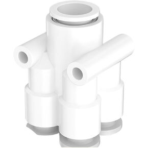 PU Tracheal Y-shaped Five Way Connector KQ2UD04-0608-01S10-12 Pneumatic Quick One 1Pcs(S-KQ2UD08-01S) in Kuwait