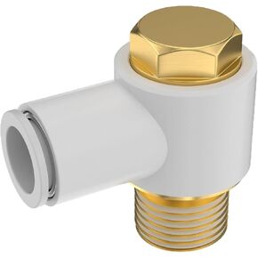 External Hexagonal Elbow KQ2V04-M5 KQ2V06-01S KQ2V08-02S KQ2V10-03S 12 1Pcs(S-KQ2V12-02S) in Kuwait