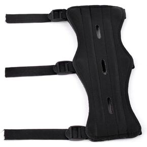 Leather Arm Guard with 3 Adjustable Straps for traditional Bow Hunting Protector for Left and Right Hand Training in Saudi Arabia
