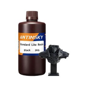 طابعة Antinsky Standard Lite الراتنج ثلاثية الأبعاد راتنج المعالجة بالأشعة فوق البنفسجية 405 نانومتر فوتوبوليمر لشاشات الكريستال السائل/DLP نشاط عالي، دقة عالية، انكماش منخفض، معالجة سريعة، ثبات رائع، رائحة منخفضة، طلاء أرجواني 1 كجم in Kuwait