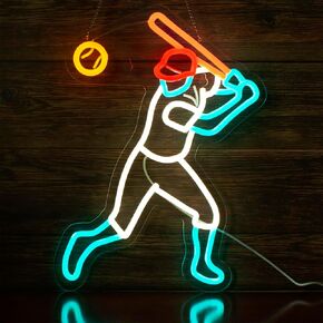 Football Neon Signs for Wall Decor,Football Player LED Neon light, Dimmable USB Powered, Sport Light Up Rubgy Sign for Home Football Gym Bedroom Man Cave Game Room Sport Room Garage,Gift for Football Fans Teenager in Kuwait