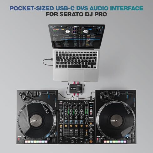 Reloop Flux Go Pocket-Sized USB-C DVS Audio Interface for Serato DJ Pro in Kuwait
