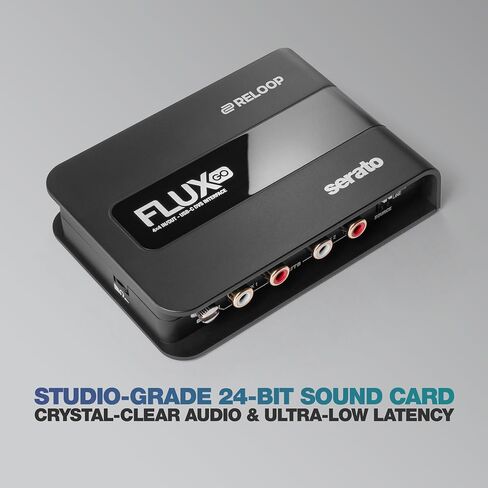 Reloop Flux Go Pocket-Sized USB-C DVS Audio Interface for Serato DJ Pro in Kuwait