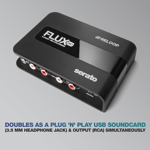 Reloop Flux Go Pocket-Sized USB-C DVS Audio Interface for Serato DJ Pro in Kuwait
