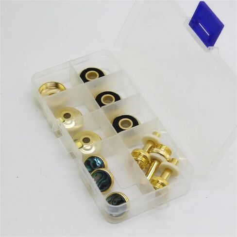 Gold-Plated Trim Kit for Bach Stradivarius Trumpet - Includes Top/Bottom Caps, Buttons, Linkage in Kuwait