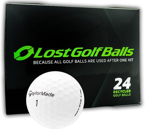 LostGolfBalls Used Taylormade TP5 Golf Balls (24 Pack) – Near Mint Recycled Golf Balls – 5-Layer Tour Performance & Soft Feel in Kuwait