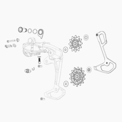SRAM، XX SL T- نوع القفص | مكونات نظام الدفع بالدراجة in Kuwait