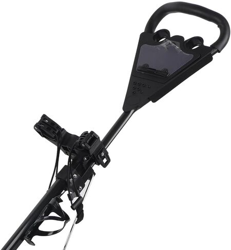 Push Cart Aluminum Frame with Quick Braking for Game Training Practice, for Bag Cart,3 Wheel Push, Accessory in Kuwait