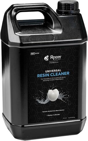 Pac-Dent Rodin Universal Resin Cleaner, 1 Gallon - IPA-Free 3D Printing Resin Cleaner for Dental SLA/DLP/LCD, Nonflammable Low-Odor Alternative to Isopropyl Alcohol in Kuwait