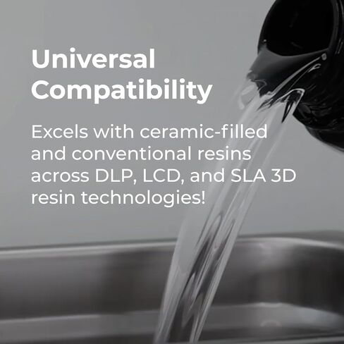 Pac-Dent Rodin Universal Resin Cleaner, 1 Gallon - IPA-Free 3D Printing Resin Cleaner for Dental SLA/DLP/LCD, Nonflammable Low-Odor Alternative to Isopropyl Alcohol in Kuwait