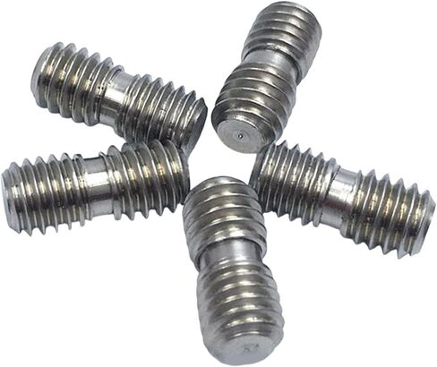 5-Pack Adapter Screw 5/16 Threads, 8mm Thread Thread Conversion, Stainless Steel Connector, Fastener for Auto Repair, Home Garage, Machinery Assembly in Kuwait