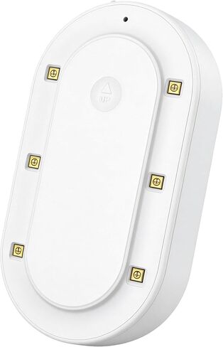 Automatic UV Toilet Freshener – Hands-Free Toilet Hygiene with Motion Sensor, 6 UV LEDs, Type-C Charging, 70-Day Battery, Fresh Bathroom (White) in Kuwait