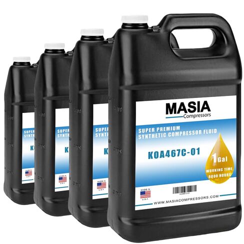 Compair SSL-46 Synthetic Lubricant for Screw Compressor Complube 8000 4-Gal Case in Kuwait