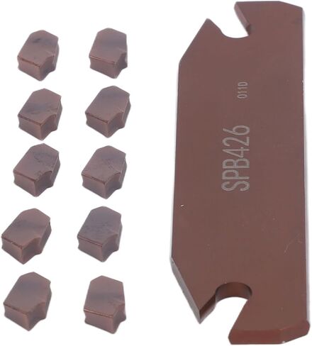 Spbfrom 26 إلى 4 حامل أدوات الحز 26 مم 10 قطعة Sp400 Gtn-4 كربيد إدراج مخرطة تحول الصلب للذهب شبه النهائي in Kuwait