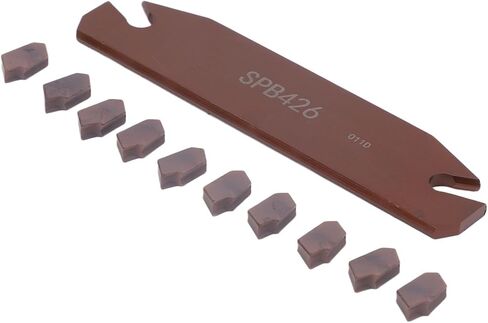 Spbfrom 26 إلى 4 حامل أدوات الحز 26 مم 10 قطعة Sp400 Gtn-4 كربيد إدراج مخرطة تحول الصلب للذهب شبه النهائي in Kuwait