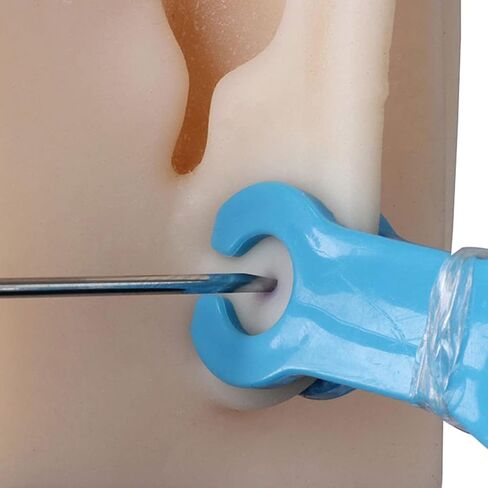 زوجان من مشابك ثقب الجسم للاستعمال مرة واحدة، ملقط ثقب الأذن، مشابك ثقب الأذن لللسان والحاجز والأذن والأنف والغضاريف، من البلاستيك والفولاذ المقاوم للصدأ، 6.7 × 1.9 × 2.3 سم in Kuwait