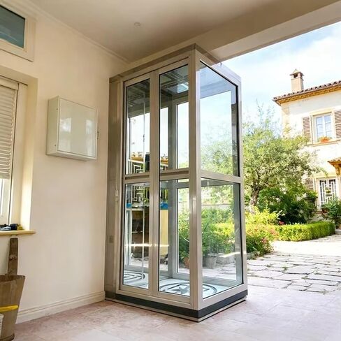 Home Elevator Residential Home Elevator for Seniors and Mobility Assistance Shaftless Indoor Home Lift with Smart Control System Quiet Ride Ideal for Existing Homes and Villas in Kuwait