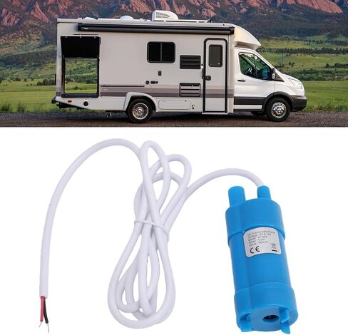 Direct Current RV Submersible Pump Compact 600LH for Outdoor Showers and Ponds 1 Unit in Kuwait