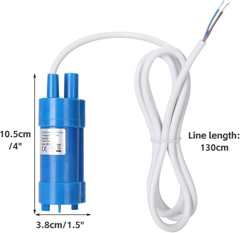 Direct Current RV Submersible Pump Compact 600LH for Outdoor Showers and Ponds 1 Unit in Kuwait