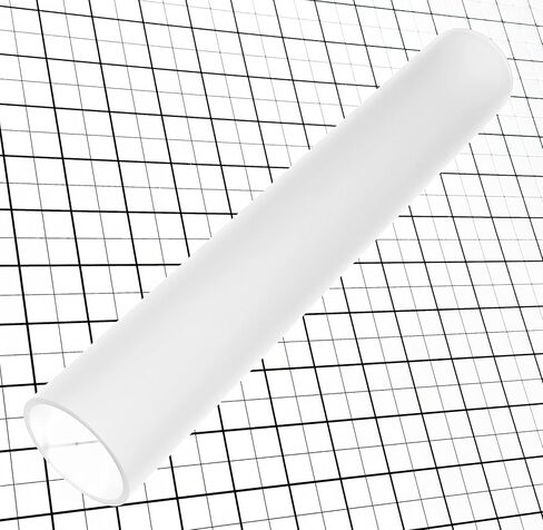 1 Piece Frosted Clear Acrylic Tube 3" OD x 2 3/4" ID x 36" (35 7/8") Inch Long - 3" Diameter Frost in Kuwait