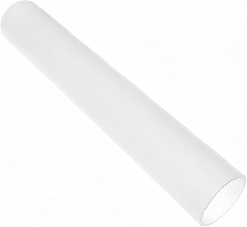 1 Piece Frosted Clear Acrylic Tube 3" OD x 2 3/4" ID x 36" (35 7/8") Inch Long - 3" Diameter Frost in Kuwait