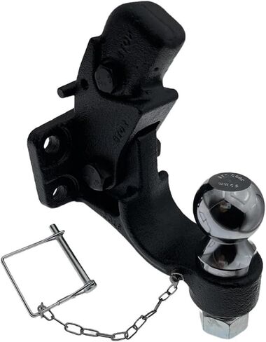 Pintle هوك كومبو مع 50 مللي متر الكرة وصلة مقطورة سحب الثقيلة 8 طن RV الكرة أجزاء ملحقات العربة مكونات القافلة in Kuwait
